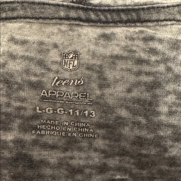 Teens Apparel Women’s Green Bay Packers Long Sleeve Hooded Shirt Size L or 11-13 - Picture 12 of 12